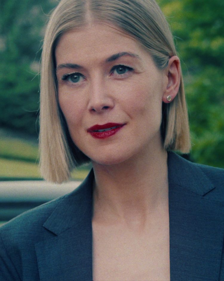 Rosamund Pike in  “I Care a Lot” a new Release on Netflix