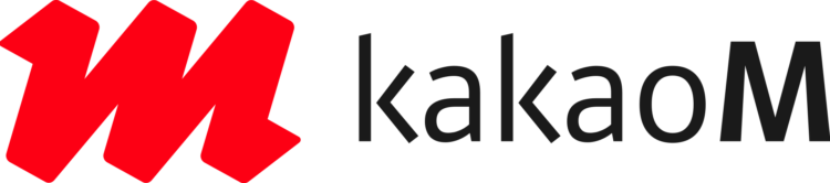 This is the logo of Kakao M (formerly LOEN Entertainment)